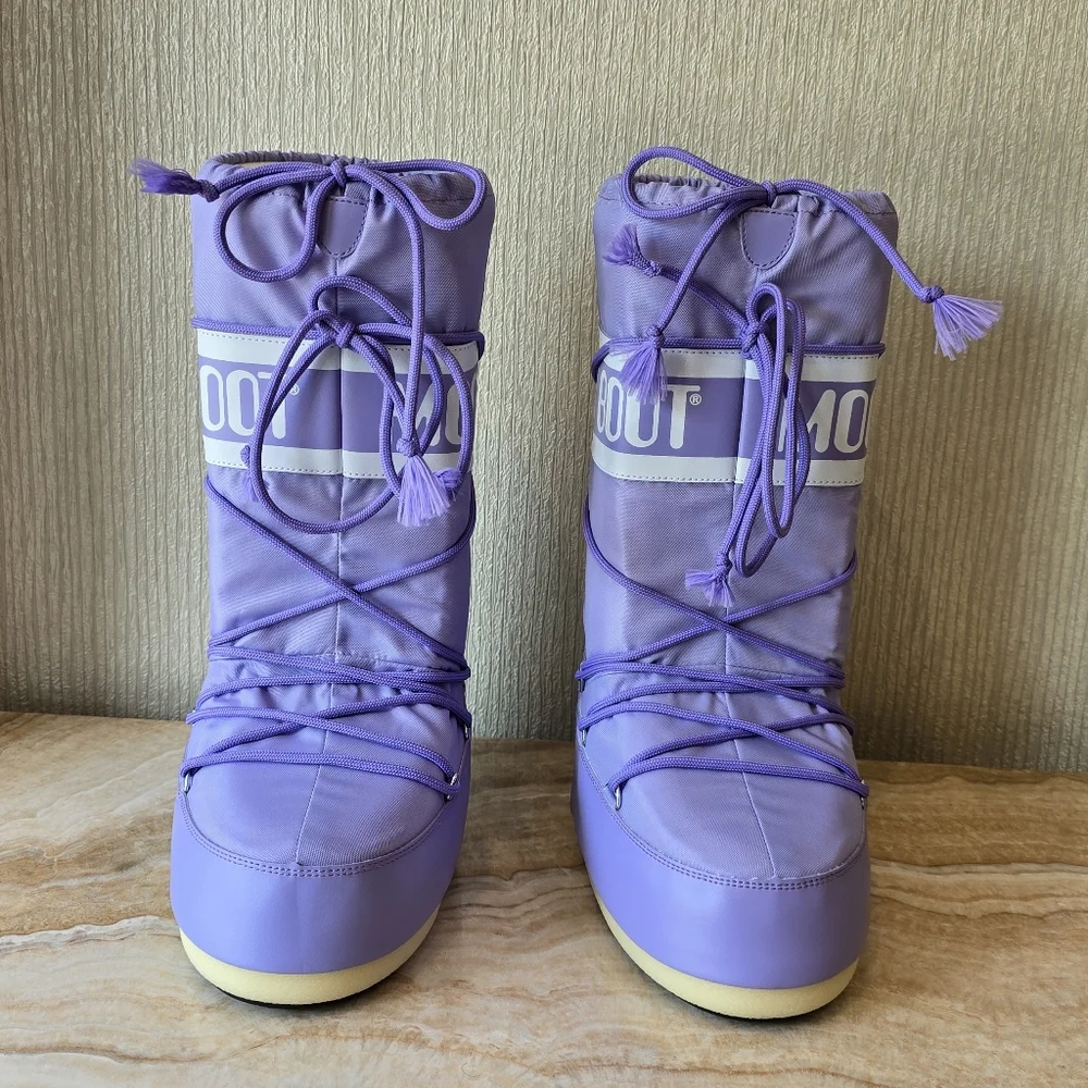 Moon Boots Icon Snow Boot Lilac - Purple Moon Boot - Picture 5 of 12